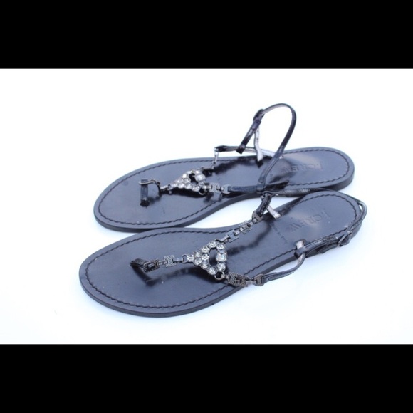 J. Crew jeweled Capri sandals - Picture 3 of 6